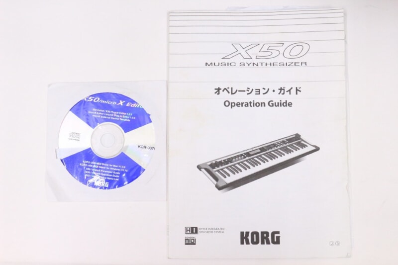 KORG（コルグ）シンセサイザー X50 61鍵の画像1