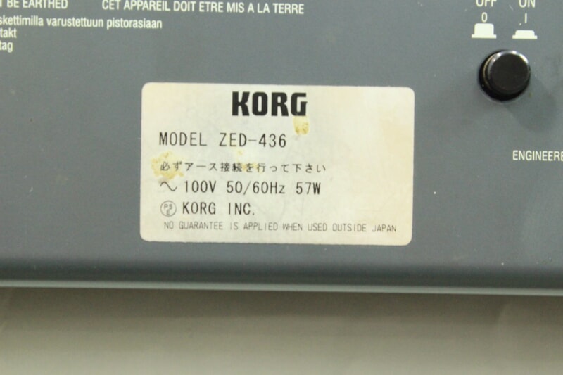 KORG （コルグ） ALLEN&HEATH（アレンアンドヒース） ZED-436 DJミキサーの画像1