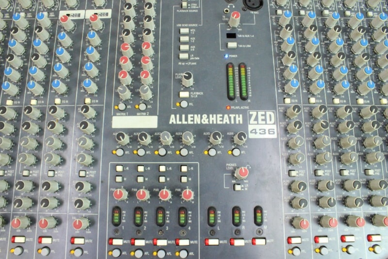 KORG （コルグ） ALLEN&HEATH（アレンアンドヒース） ZED-436 DJミキサーの画像1