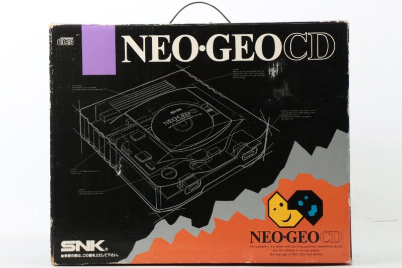 外箱・説明書付き】 SNK /NEO・GEO CD 本体 ネオジオCD [CD-T01] 後期型の画像1