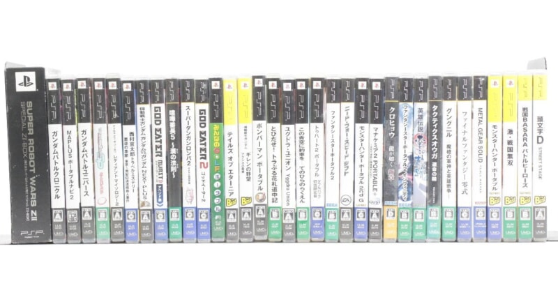 PSPソフトまとめセット  ガンダム/喧嘩番長5/ボンバーマン などの画像1
