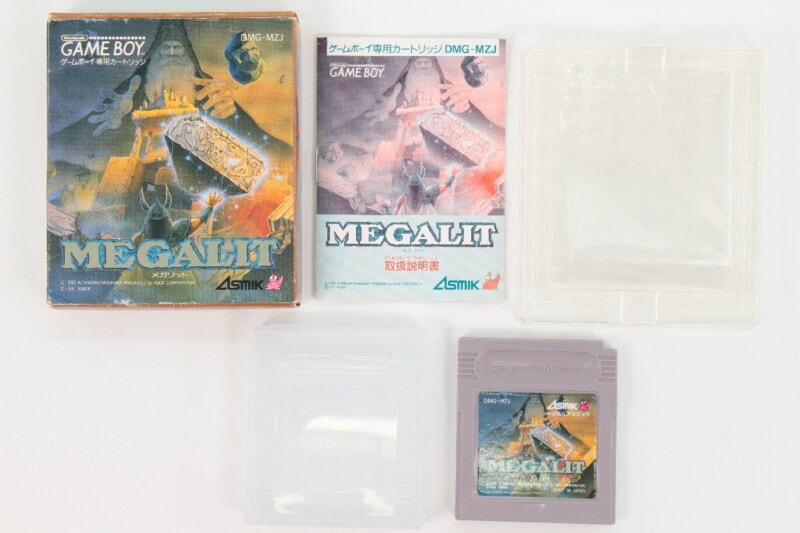 【外箱・説明書付き】 Asmik/アスミック  [MEGALIT/メガリット] ゲームボーイ専用ソフトの画像1