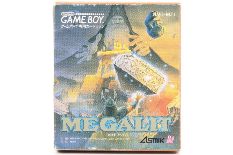 【外箱・説明書付き】 Asmik/アスミック  [MEGALIT/メガリット] ゲームボーイ専用ソフトの画像1