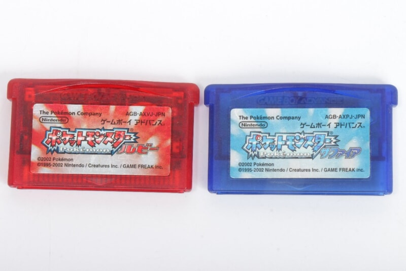 ポケットモンスター  ルビー・サファイア セット ゲームボーイアドバンスソフト/GBAの画像1