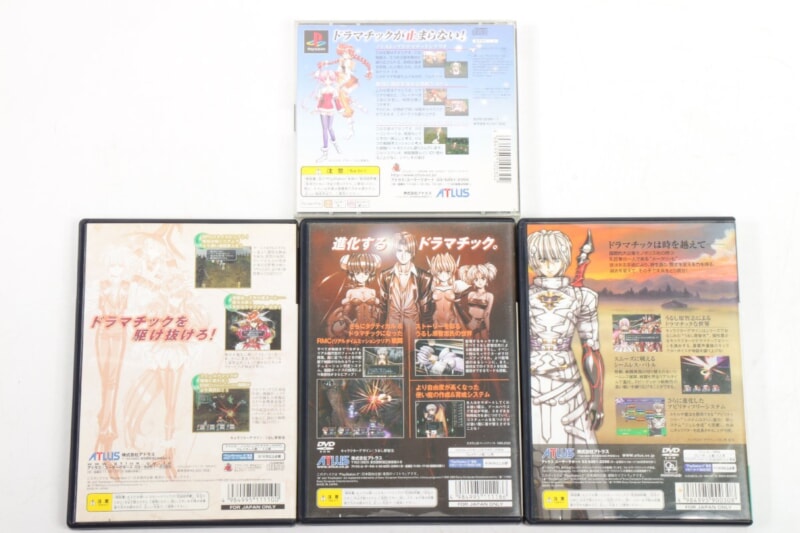 グローランサー [Ⅰ/Ⅲ/Ⅳ/Ⅵ] まとめセット PS2/PS1ソフトの画像1