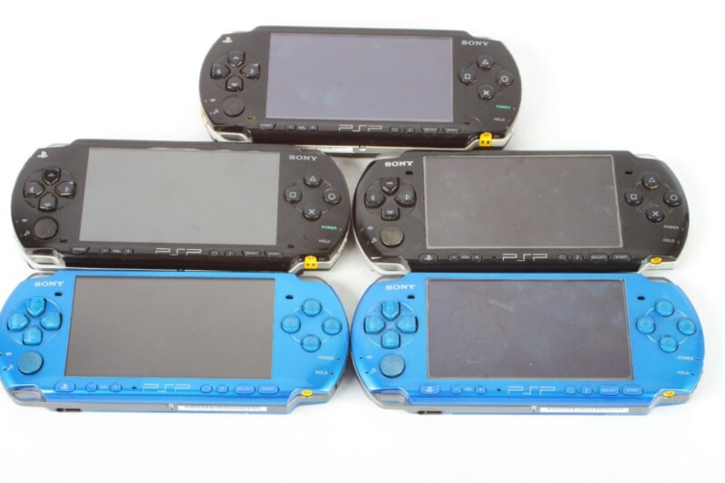SONY  PSP本体 (PSP3000×3/PSP1000×2) 5台セットの画像1