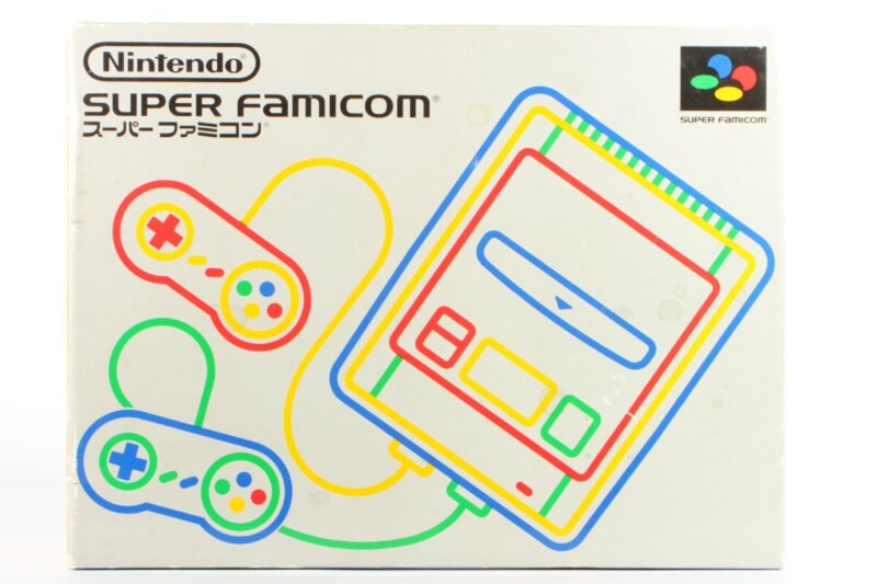 【外箱・説明書付き】 任天堂  スーパーファミコン 本体 動作品の画像1