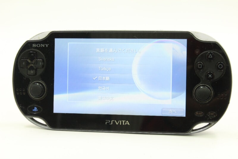 SONY/ソニー  PSVITA 本体 PCH-1100 3G/Wi-Fiモデル 動作品の画像1