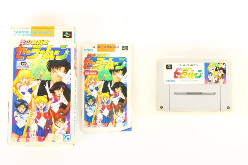 【外箱/説明書付】 美少女戦士セーラームーン ソフト2点セット SFC/スーパーファミコンの画像1