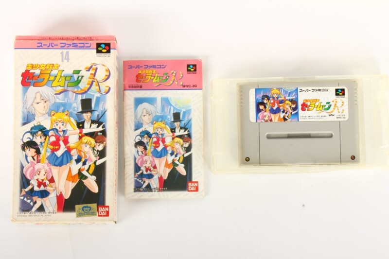 【外箱/説明書付】 美少女戦士セーラームーン ソフト2点セット SFC/スーパーファミコンの画像1