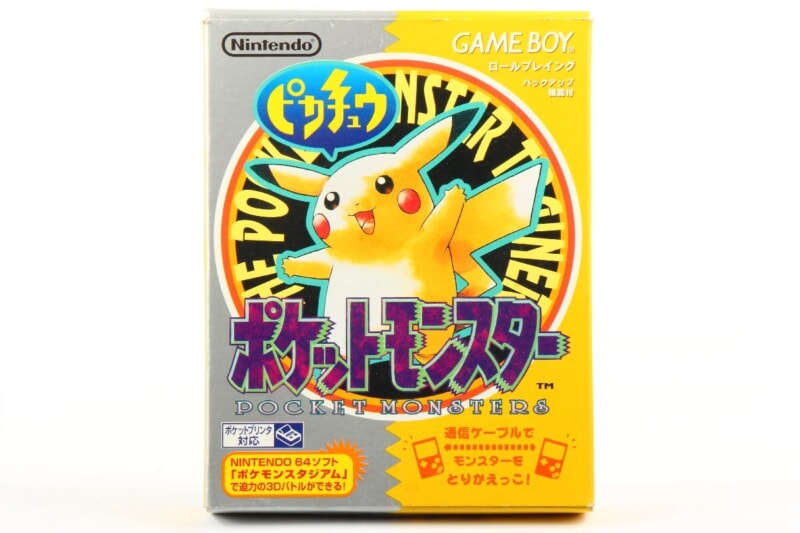 【外箱/説明書/地図付き】 ポケットモンスター  ピカチュウver 黄色 ゲームボーイソフト/GBの画像1