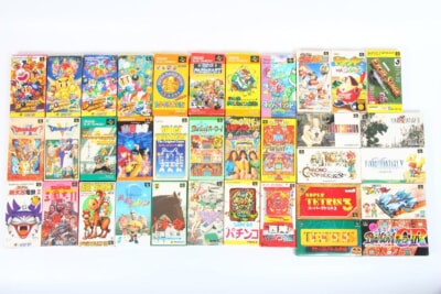 【外箱付き】 SFC/スーパーファミコンソフト まとめセット ドラクエ/ゼルダ/ボンバーマン などの買取り品の画像