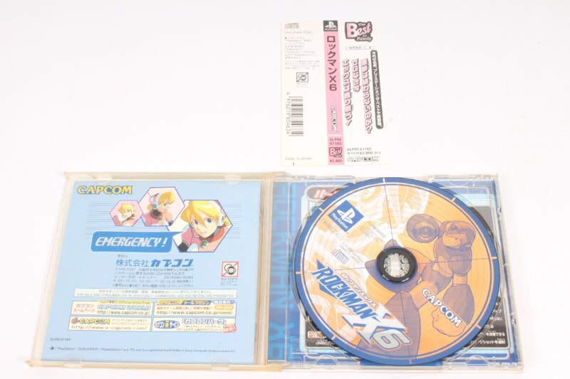 CAPCOM  [ロックマンX 5/6][ロックマンDASH] 3点セット PS1ソフトの画像1