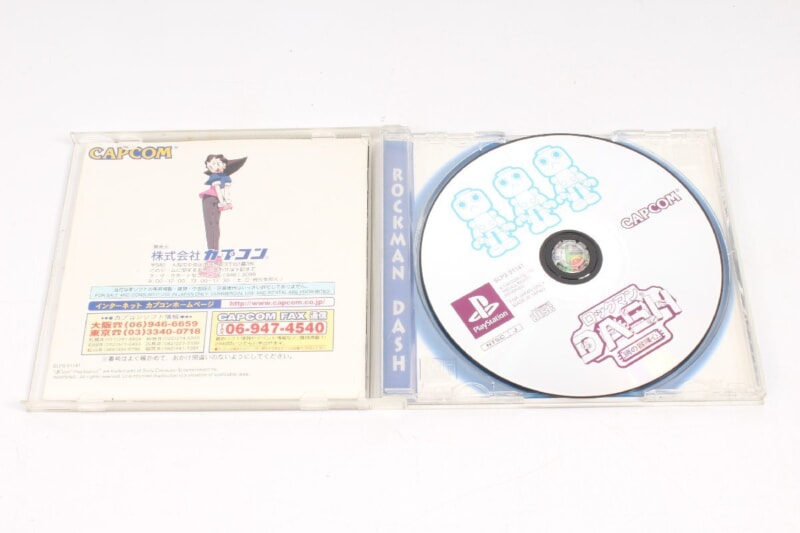CAPCOM  [ロックマンX 5/6][ロックマンDASH] 3点セット PS1ソフトの画像1