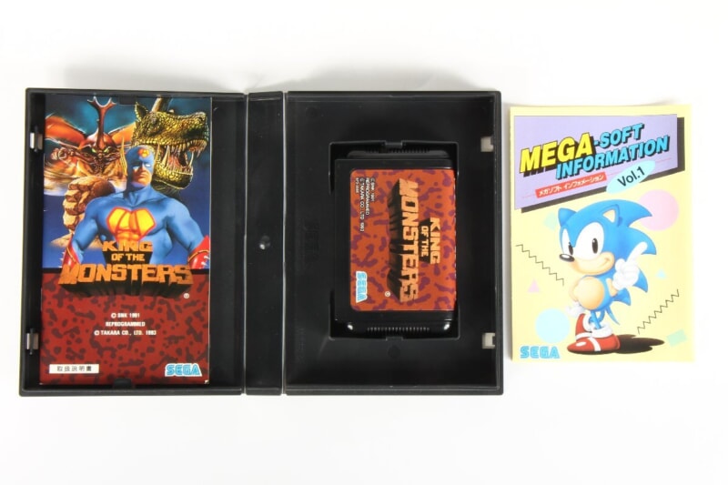 【外箱・説明書付き】 SEGA  [キング・オブ・ザ・モンスターズ KING OF THE MONSTERS] MD/メガドライブ ソフトの画像1