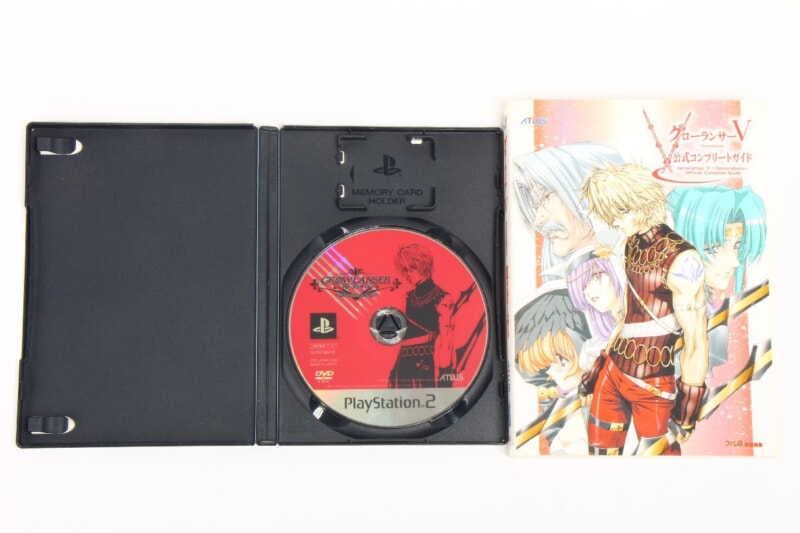 グローランサー  無印/Ⅱ/Ⅲ/Ⅳ/Ⅴ/Ⅵ ソフト6本 攻略本4冊 まとめセット PS/PS2ソフトの画像1