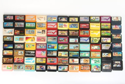 FC/ファミコンソフトまとめセット  魔界村/ドラゴンボール/マリオ/ ゴエモン/ドラクエ などの買取り品の画像