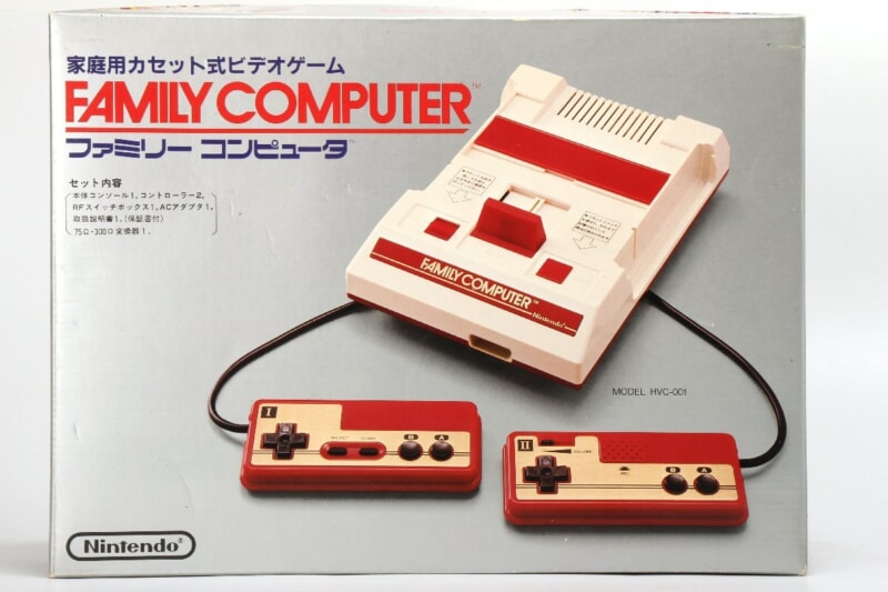 【外箱付き・本体美品】 任天堂  ファミコン 本体(HVC-001)の画像1