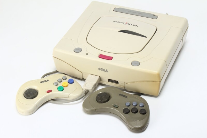 SEGA  セガサターン本体 [HST-3220] 動作品 コントローラー付きの画像1