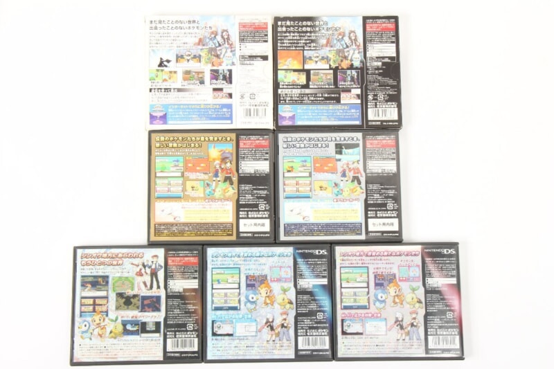 NintendoDS ポケットモンスターシリーズ まとめセット ハートゴールド/ソウルシルバー/ブラック/ホワイト などの画像1