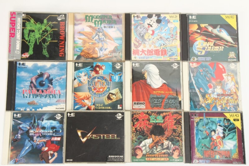 PCエンジン ソフトまとめセット エグザイル/パラノイア/ニュートピア/モンスターメーカーなどの画像1