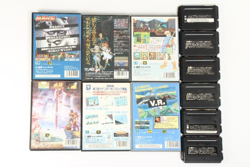 MD/メガドライブ  ソフトまとめセット シャイニングフォース/ストリートファイターなどの画像1