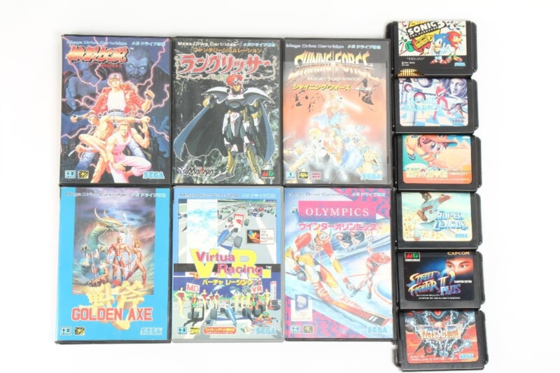 MD/メガドライブ  ソフトまとめセット シャイニングフォース/ストリートファイターなどの画像1