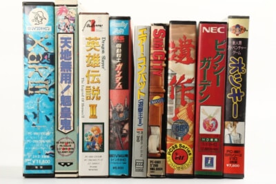 ポッキー/ピクシーガーデン/遺作/英雄伝説Ⅱ など PC98/PC88 ゲームソフト まとめセット