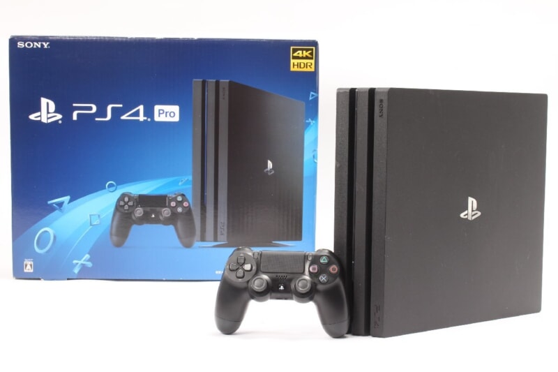 外箱付き SONY  PS4Pro本体(CUH-7100B) 1TB ジェットブラック 動作品の画像1