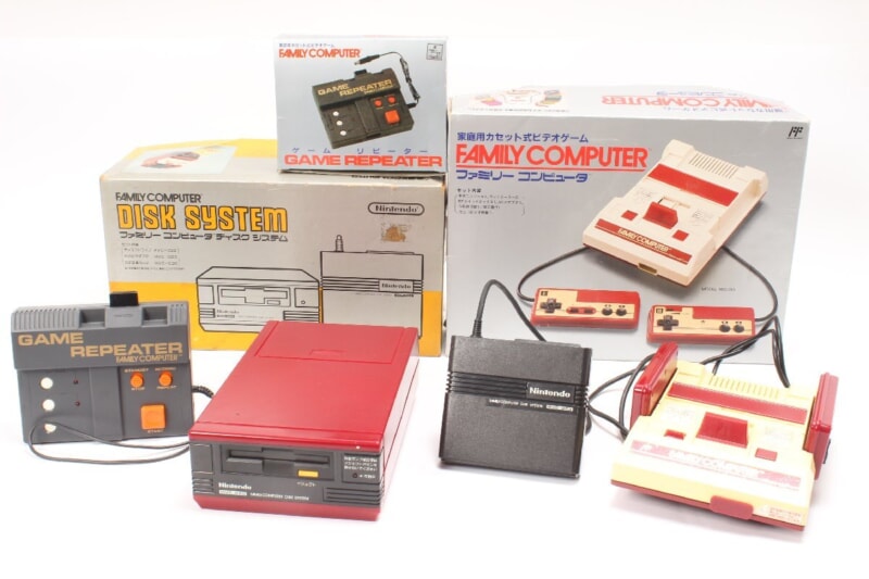 Nintendo  ファミコン本体/ディスクシステム/ゲームリピーター まとめセットの画像1