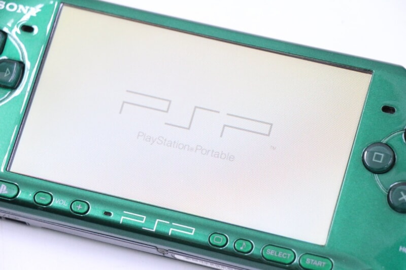 SONY ☆ PSP本体(PSP3000) グリーンの画像1