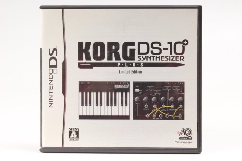 AQインタラクティブ  KORG DS-10 シンセサイザー PLUS NintendoDSソフトの画像1