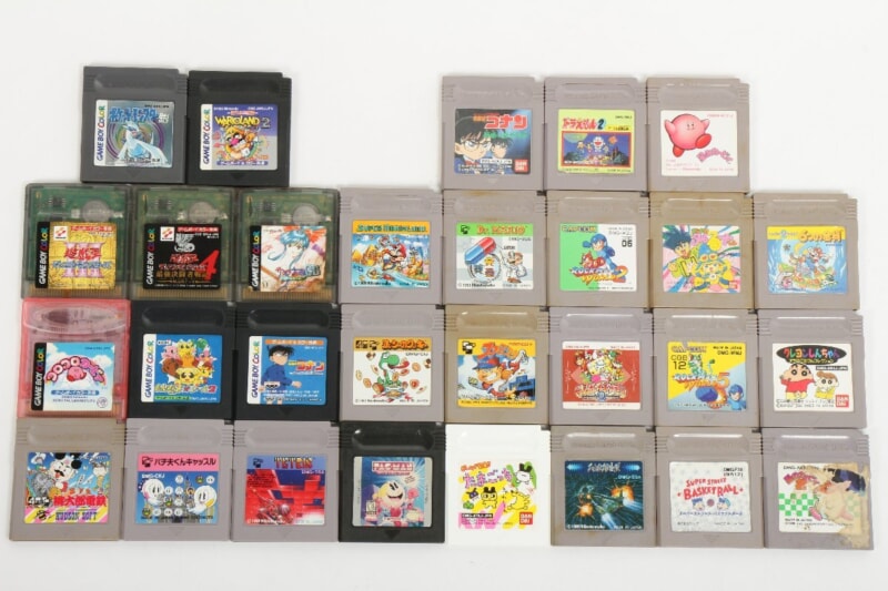 GB/GBC  ソフトまとめセット ポケモン/ロックマン/クレヨンしんちゃん/サクラ大戦など ゲームボーイ/ゲームボーイカラーの画像1