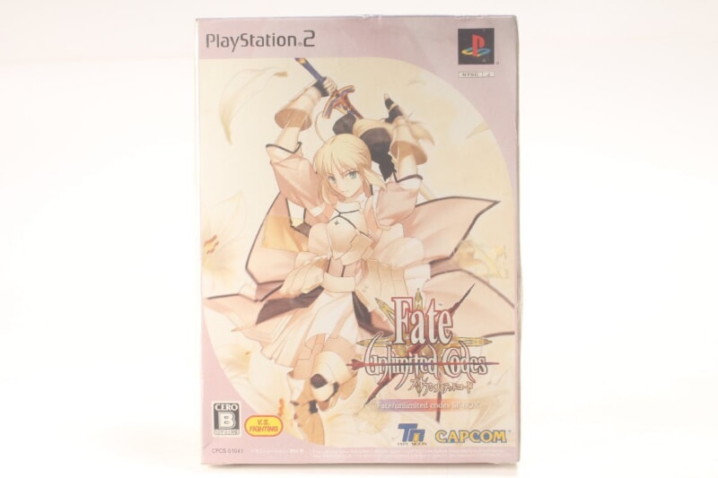 【未開封品】 [Fate フェイト アンリミテッドコード] PS2ソフト SPボックス セイバー・リリィ フィギュア付きの画像1