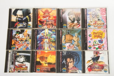 ネオジオCD ソフトまとめ [餓狼伝説][サムライスピリッツ][KOF] など 12本セットの買取り品の画像