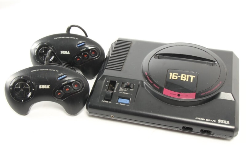 セガ  メガドライブ 本体 コントロールパッド 2点セット [HAA-2510]の画像1
