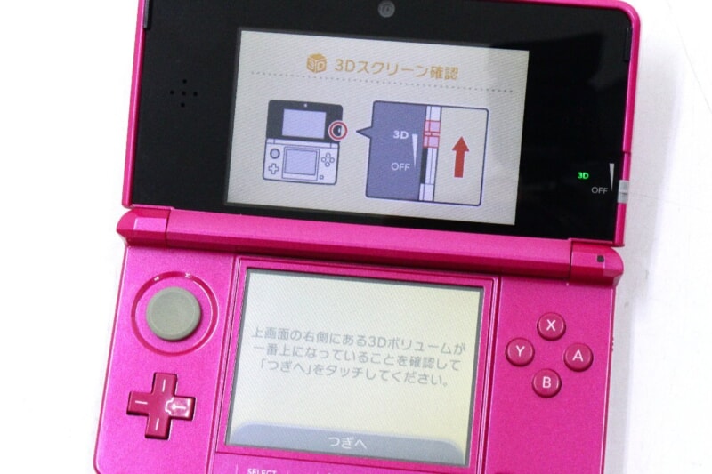 外箱付き 任天堂  ニンテンドー3DS 本体 ピンクの画像1