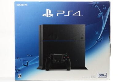 【未使用品】 SONY  PS4本体(CUH-1200A) 500GB ジェットブラックの買取り品の画像