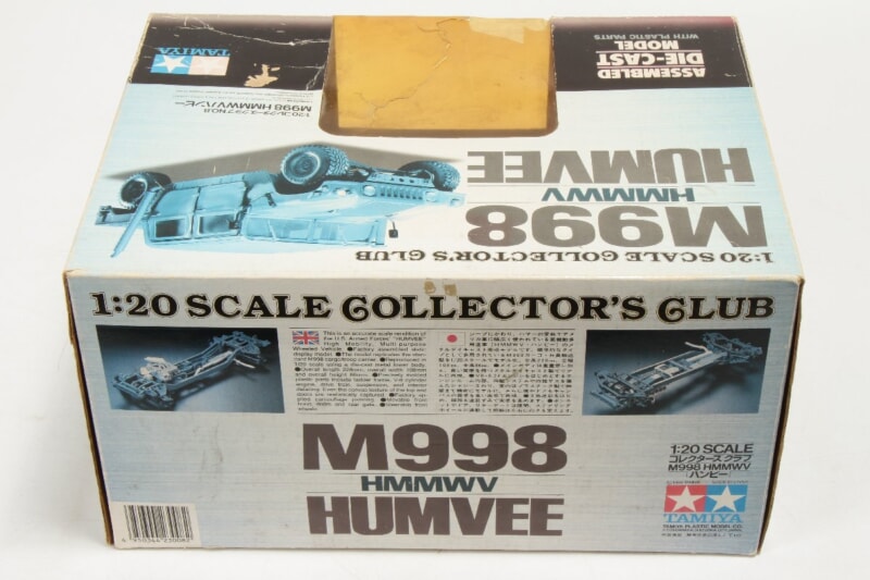 【当時物】 TAMIYA コレクターズクラブ M998 HMMWV ハンビー 1/20の画像1