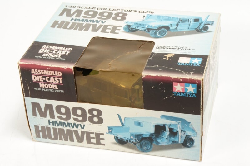 【当時物】 TAMIYA コレクターズクラブ M998 HMMWV ハンビー 1/20の画像1