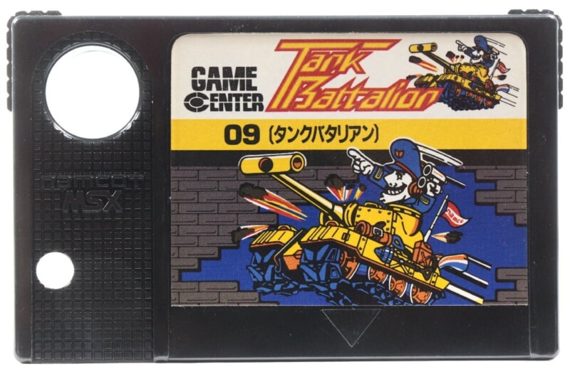 タンクバタリアン MSX ROM カートリッジ ソフト ナムコットの画像1