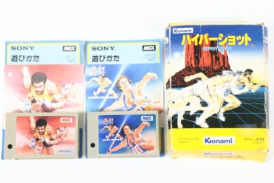 ハイパーオリンピック[1][2] MSX ソフト ハイパーショットの買取り品の画像