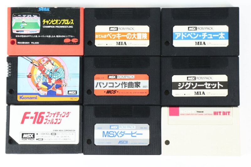 MSXソフト まとめセット チャンピオンプロレス/ベッキーの大冒険/ アドベン・チュー太などの画像1