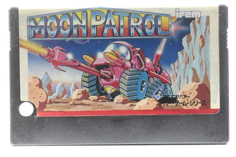 ムーンパトロール  MSXソフト ゲーム irem/アイレムの画像1