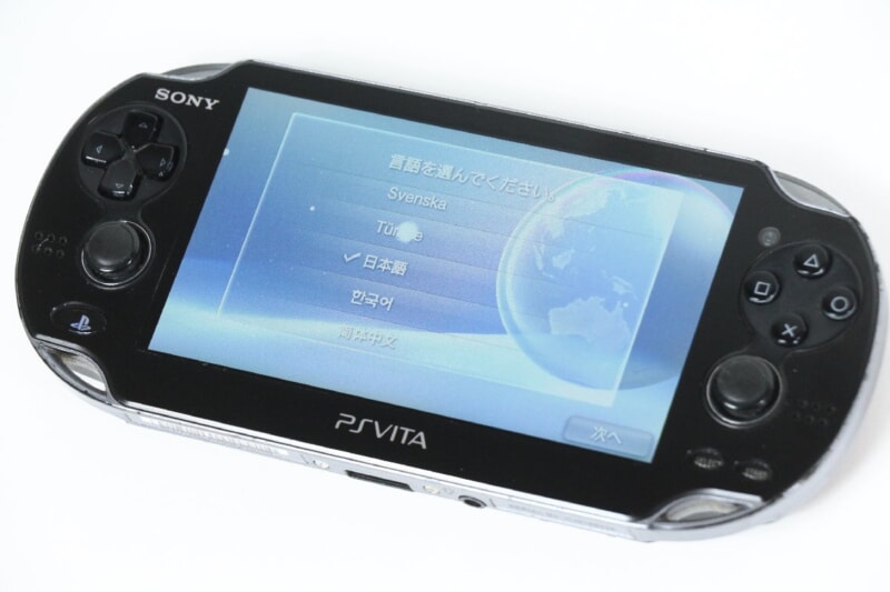 SONY/ソニー  PSVITA 本体 PCH-1000 Wi-Fiモデル ブラック 動作品の画像1