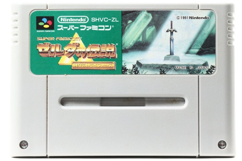 【外箱/説明書付き】 ゼルダの伝説 神々のトライフォース スーパーファミコンソフト/SFC 任天堂の画像1
