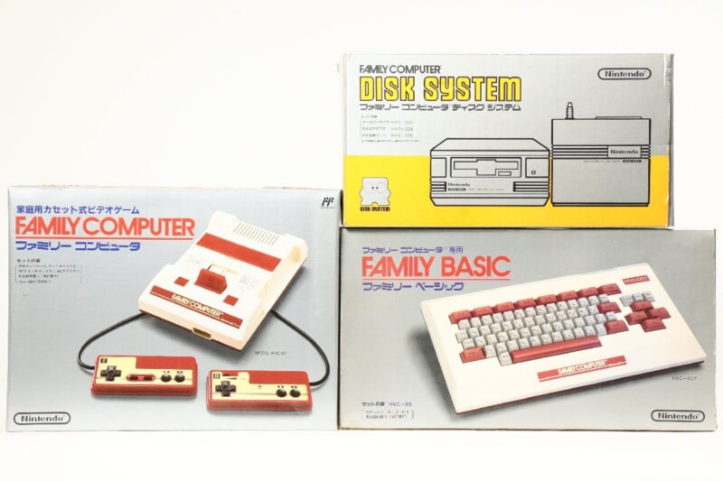 【外箱付】 Nintendo  ファミコン本体/ディスクシステム/ファミリーベーシック まとめセットの画像1