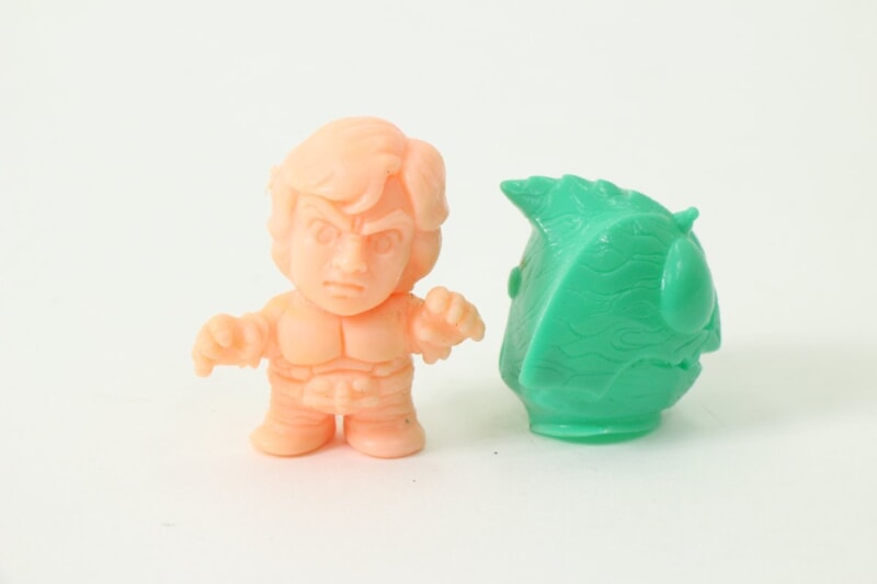 【当時物】 SD仮面ライダー倶楽部  マスクドライダー 1号/2号/アマゾン/ストロンガー 消しゴム マスク着脱の画像1