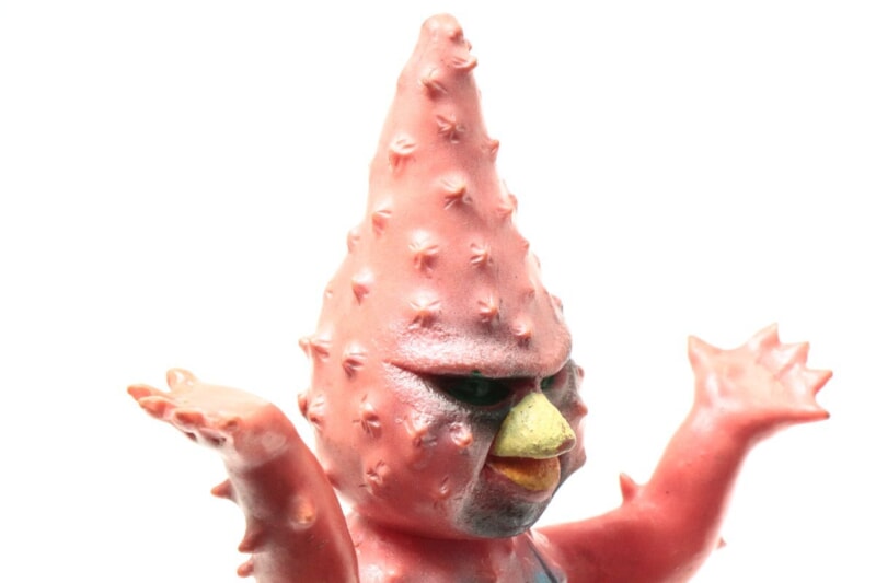 【当時物】 旧バンダイ [ヒトデンジャー] スタンダードサイズ 怪人/仮面ライダーの画像1