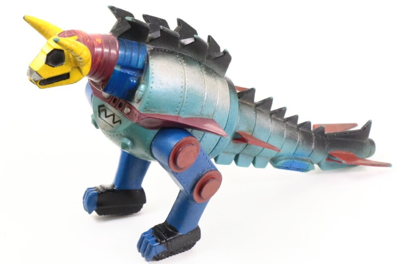 【当時物】 旧バンダイ [大空魔竜] ガイキング ソフビ 全長：約28cmの画像1